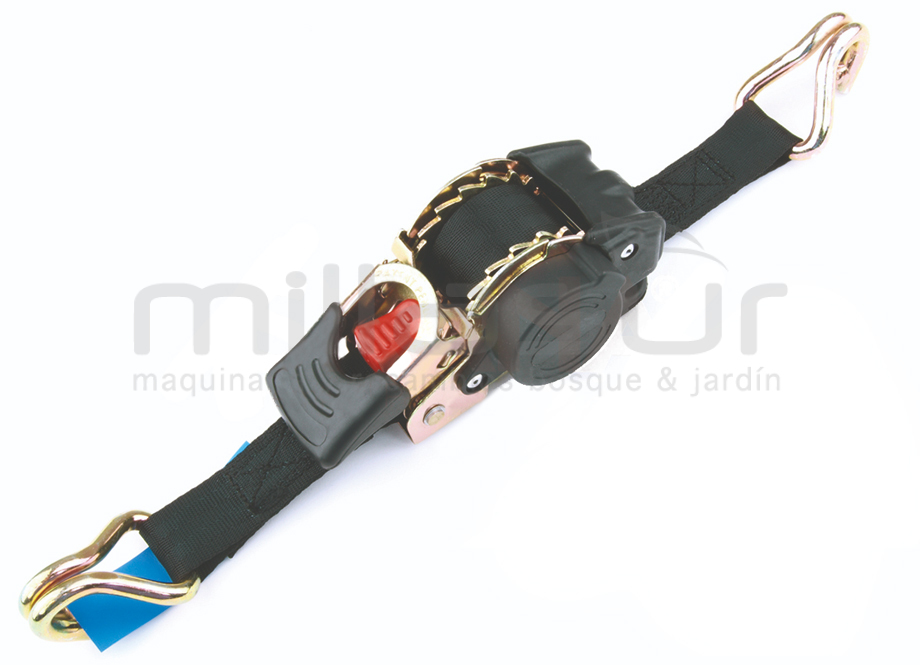 Kerbl Lashing Strap Set | 4 Pack, 25mm X 5m, 250/500kg Capacity, With Ratchets & S Hooks - View #10